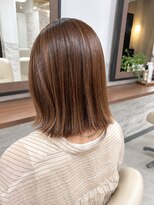 ヘアーララプラス(HAIR lala＋)&nbsp;【HAIR lala+】#イルミナ#ベージュ#ハイライト#髪質改善
