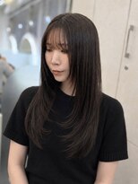 ネモネ バイ ミリー 梅田茶屋町(nemone by milly)&nbsp;レイヤーカット×ラベンダーベージュ