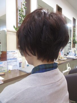 コアフィールフィス(COIFFURE fils) 簡単スタイリングのふわくしゃショート♪