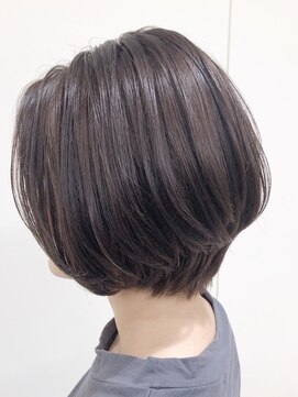 モリオフロムロンドン 大宮店(morio from London) 【oomiya  吉田あすか】ハンサムショート パープルアッシュ