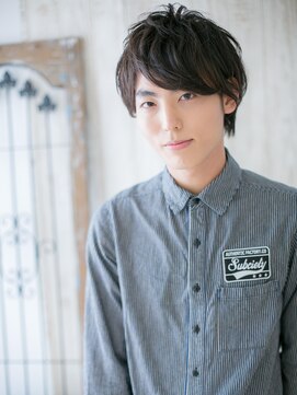 グルーミングサロン バーバー キャッスル 北浦和西口(Grooming salon Barber Castle) ニュアンスパーマのビジカジ好感度ショートE