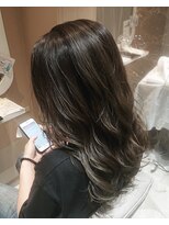 フィゼル 福島店(fizelle)&nbsp;ナチュラルハイライト×オリーブアッシュ