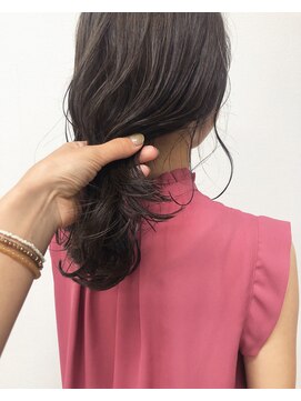 シェノン 梅田(CHAINON) 小顔カット×オリーブカラー×セミウェットウェーブ