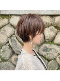おしゃれさも、可愛さもあるカジュアルショート!