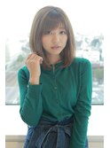 大人可愛い、色気、小顔カットひし形シルエット【錦糸町】