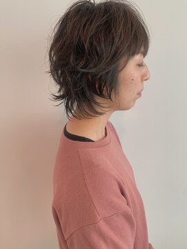 トップヘアーヒルズ 安城(TOP HAIR HILLS) ショートに飽きたら生かしてウルフスタイル/ボブパーマ