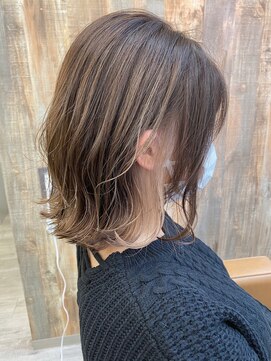 ハノン バイ リンクス 大宮(Hanon by LINKTH) インナーホワイトグレージュ/シルキーベージュ/ハイトーンカラー