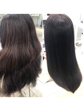 クレアトゥールウチノ(CREATEUR Uchino) キレイ髪ストレート  髪質改善