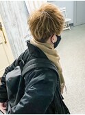 【FRAME/難波/全席個室】スパイキーショート抜け感くせ毛カット