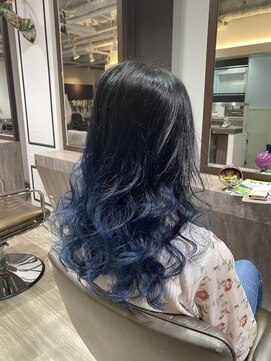パーチェヘアー(pace hair) グラデーションカラースタイル