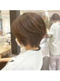 前下がりショートボブ