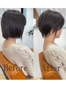 アイル(I'll) [Hair Make I`ll 奈良]ビフォーアフター