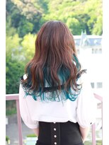 ビアージュ(Viage)&nbsp;#インナーカラー #イヤリングカラー #エメラルドグリーン