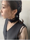 ミディアム ヘアアレンジ