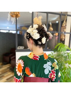 ティクルピンク(Tickled Pink) 〈Tickled Pink ティクルピンク〉着付＆ヘアセット