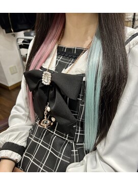 ディーシー 渋谷店(D.C) 【EXTENSION D.C 渋谷】キキララインナーカラー