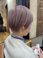 オーストヘアーベンヌ(Aust hair Bennu) Wカラー×シルバーpink