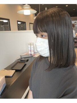 ナップ(NAP) ボブ×ダークグレー