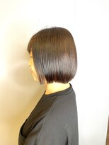 ブロッサム 東久留米店(Blossom)&nbsp;30代40代髪質改善ナチュラルボブ艶感ピンクアッシュ