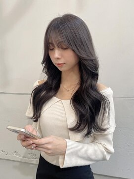 ネオリーブアイム 横浜西口店(Neolive aim) 大人気グレージュ 韓国ヘア顔周りカット【横浜】