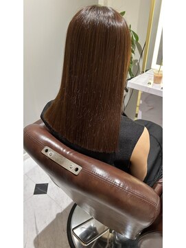 エコル(EKOLU) 髪質改善トリートメント×brown color