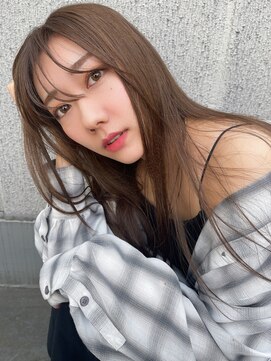 エトネ ヘアーサロン 仙台駅前(eTONe hair salon) ［ eTONe ］natural straight long