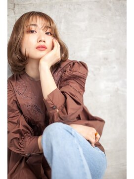 アッシュ 池袋店(Ash) 10代20代30代『韓国風愛されボブ』　　＃池袋駅