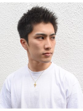 フリーク バーバーショップ 都島店(FREAK BARBER SHOP) アップバングソフト刈り上げ