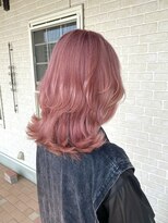 アボックス(abox)&nbsp;ピンクヘア／レイヤーカット