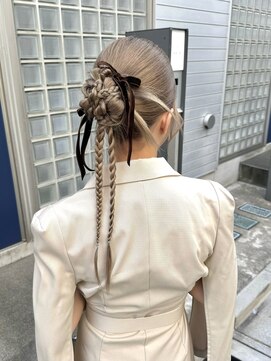 シエル(hair terrace Ciel) カチモリヘアアレンジ