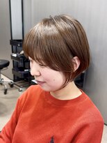 ハルキ ミナト ジャパン オオサカ(HARUKI MINATO japan OSAKA)&nbsp;30代40代50代小顔似合わせカットくびレイヤーエモージュ大人可愛