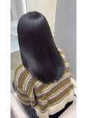 髪質改善/縮毛矯正/酸性ストレート/ダークブラウン
