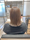 【篠原】白髪ぼかしハイライトどの世代からも人気のベージュ