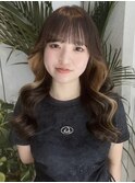美髪/ワイドバング/ホワイトブロンド[髪質改善/ヘアセット/大宮]