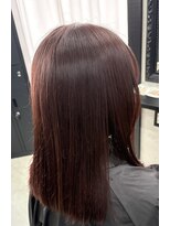 エス 天満扇町(esu)&nbsp;yaバイオレットブラウン/ワンレングスカット/艶髪