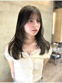 オリーブグレー/レイヤーカット/恵比寿/代官山