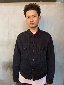 ハイ(HI) 刈り上げないスパイキーショート