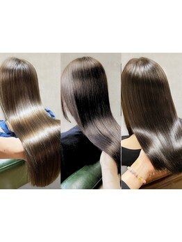 一人ひとりの髪質に合わせて内側から美しい髪に！【自分史上最高のサラサラ髪へ】/髪質改善/縮毛矯正