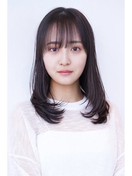 エースハバナ 渋谷(1 HAVANA) 顔周りレイヤー/20代30代大人かわいい/グレージュ