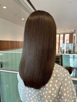 ムード(MOOD,) 暗めカラー/グランマッシュ[レイヤーカット/髪質改善/銀座]