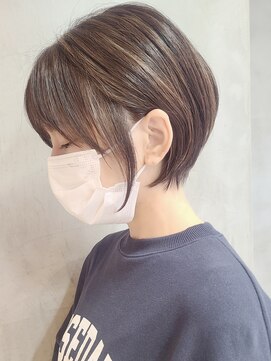 エリマ 横浜西口(elima) 横浜西口イルミナカラーレイヤーボブアッシュベージュ30代40代