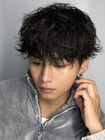 アイビーズ(IVYS)&nbsp;シャドウパーマツイストスパイラル無造作マッシュツーブロック