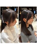 前髪カット・顔周りカットで大変身★レイヤーカットお任せ下さい