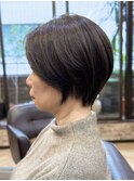 髪質改善◎ツヤ感ひし形ショートボブレイヤーボブ【池袋/ボブ】