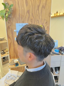 スタイリングを簡単に。メンズパーマ/メンズカット/キッズカット