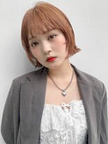 キリ 表参道(kyli)&nbsp;艶感大人可愛いワンカールダークアッシュ美髪似合わせカット