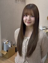 リアン(LIAN)&nbsp;ハイライトカラーミルクティーベージュケアブリーチダブルカラー