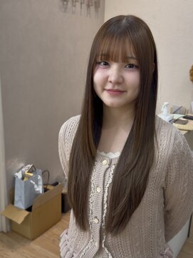 リアン(LIAN) ハイライトカラーミルクティーベージュケアブリーチダブルカラー