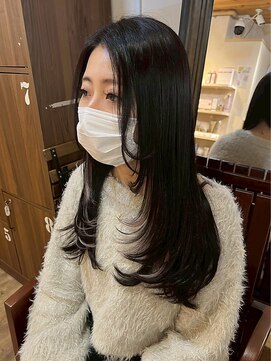 アンククロス 表参道(ANKH CROSS) ロング/レイヤーカット/ハッシュカット/艶髪