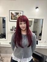 ヴィア(Via) ハイトーン/ケアブリーチ/ダブルカラー/レイヤー/レイヤーカット